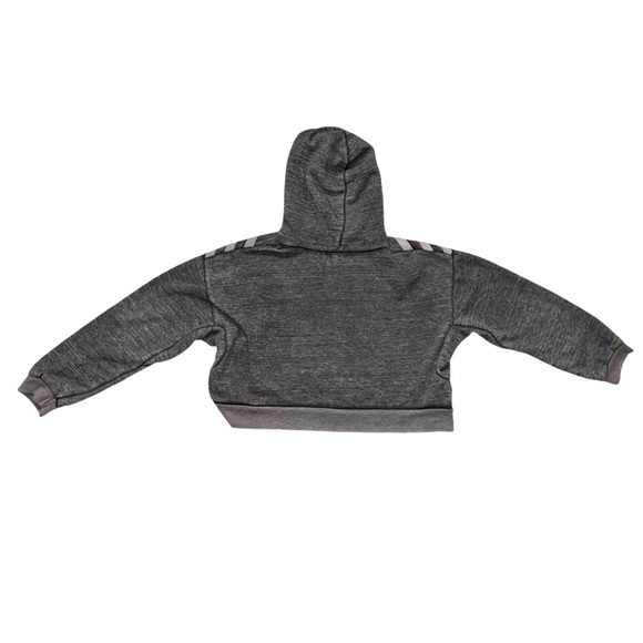 WILDFOX Tri stripe Burnout Jersey jacket women’s size large - Picture 16 of 17